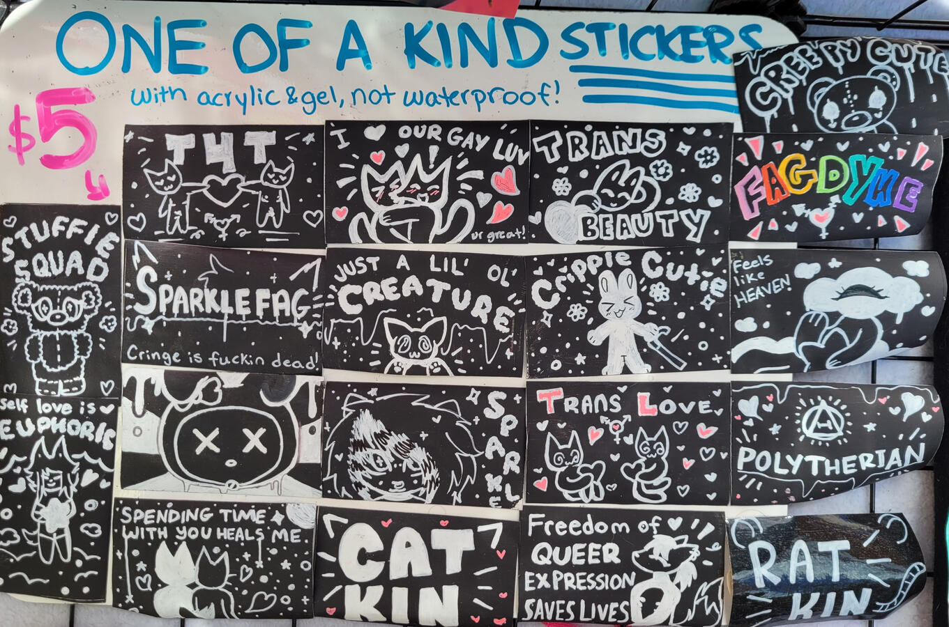One-of-a-kinds