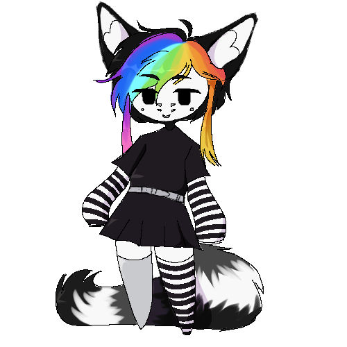 Chibi of my fursona.